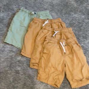 4 Pairs of Shorts Cat & Jack 8 / 10 Elastic Waist